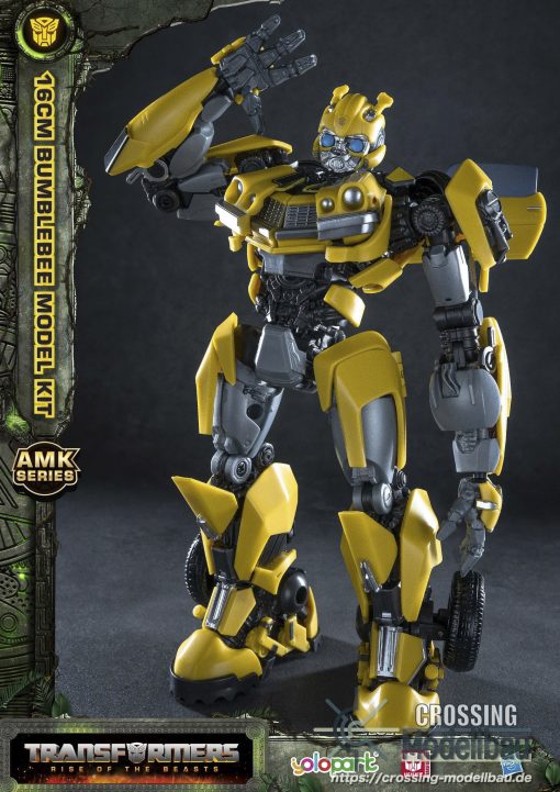 [Pre-Order]ETA:072024<br>Yolopar Transformers: Rise of the Beasts AMK Series Plastic Model Kit Bumblebee 16 cm - Image 4