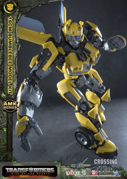 [Pre-Order]ETA:072024<br>Yolopar Transformers: Rise of the Beasts AMK Series Plastic Model Kit Bumblebee 16 cm - Image 2