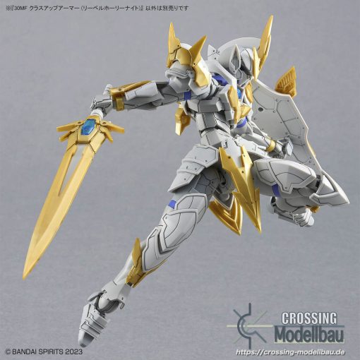[Pre-Order]ETA:10/2024<br>BANDAI 30MF Model Kit "30 Minutes Fantasy" 30MF Class Up Armor (Liber Holy Knight) - Image 6