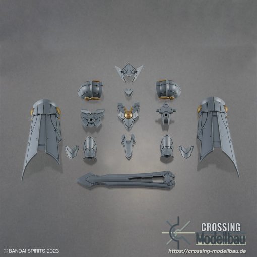 [Pre-Order]ETA:10/2024<br>BANDAI 30MF Model Kit "30 Minutes Fantasy" 30MF Class Up Armor (Liber Paladin) - Image 2
