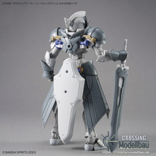 [Pre-Order]ETA:10/2024<br>BANDAI 30MF Model Kit "30 Minutes Fantasy" 30MF Class Up Armor (Liber Paladin) - Image 4