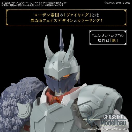 [Pre-Order]ETA:01/2025<br>BANDAI 30MF Model Kit "30 Minutes Fantasy" 30MF Class Up Armor (Liber Viking) - Image 4