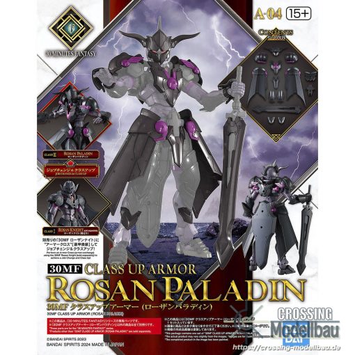 [Pre-Order]ETA:01/2025<br>BANDAI 30MF Model Kit "30 Minutes Fantasy" 30MF Class Up Armor (Rosan Paladin)
