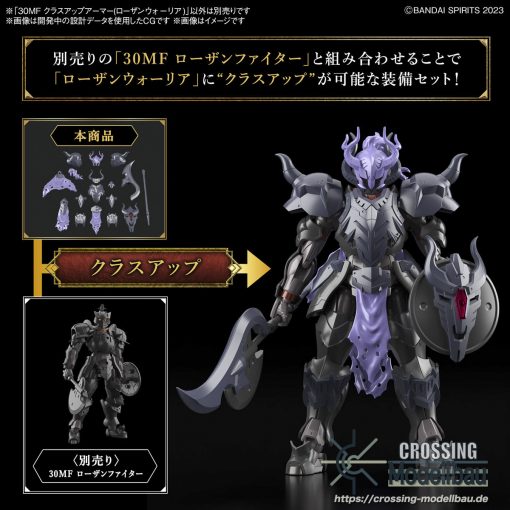 [Pre-Order]ETA:01/2025<br>BANDAI 30MF Model Kit "30 Minutes Fantasy" 30MF Class Up Armor (Rosan Warrior) - Image 2