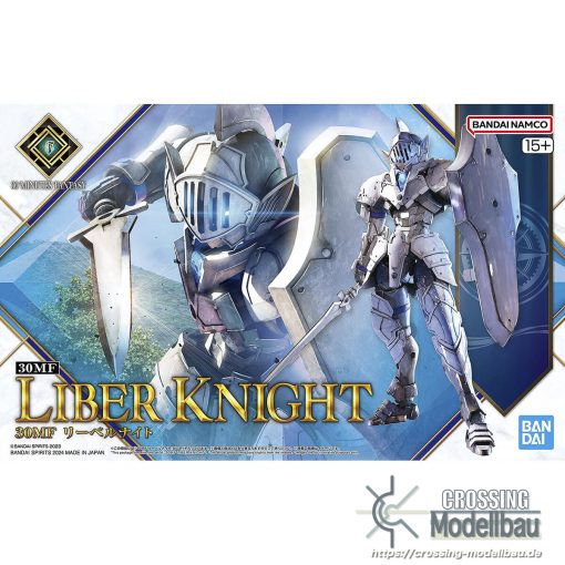 [Pre-Order]ETA:10/2024<br>BANDAI 30MF Model Kit "30 Minutes Fantasy" 30MF Liber Knight