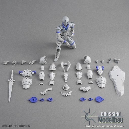 [Pre-Order]ETA:10/2024<br>BANDAI 30MF Model Kit "30 Minutes Fantasy" 30MF Liber Knight - Image 11