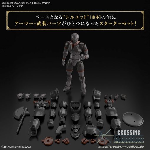 [Pre-Order]ETA:01/2025<br>BANDAI 30MF Model Kit "30 Minutes Fantasy" 30MF Rosan Fighter - Image 3