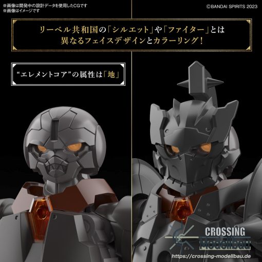 [Pre-Order]ETA:01/2025<br>BANDAI 30MF Model Kit "30 Minutes Fantasy" 30MF Rosan Fighter - Image 7