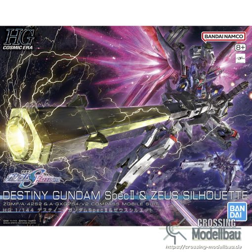 #Coming Soon#ETA:05/2025<br>BANDAI HG 1/144 Gundam Seed Freedom Destiny Gundam Spec II & Zeus Silhouette