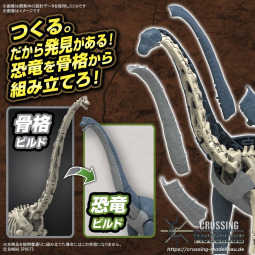 [Pre-Order]ETA:12/2024<br>BANDAI "Planosaurus" Brachiosaurus - Image 5