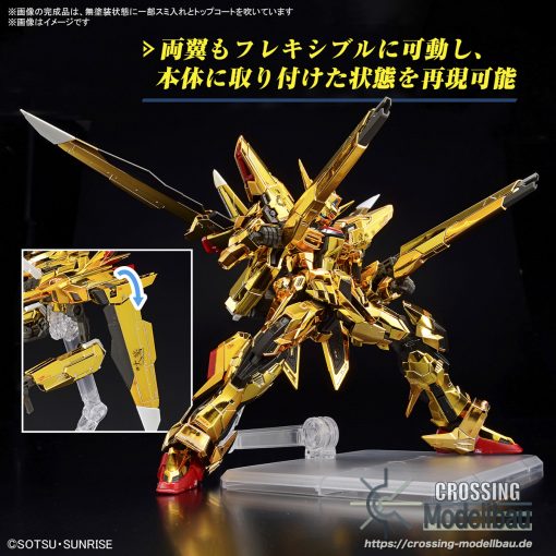 [Pre-Order]ETA:01/2025<br>BANDAI RG 1/144 Gundam SEED DESTINY Akatsuki Gundam (Equipped with Eagle) - Image 5