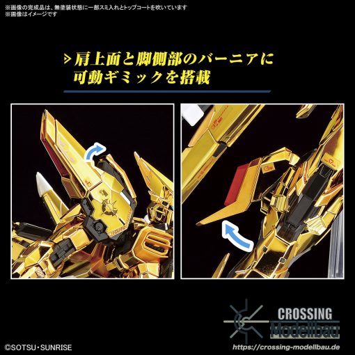 [Pre-Order]ETA:01/2025<br>BANDAI RG 1/144 Gundam SEED DESTINY Akatsuki Gundam (Equipped with Eagle) - Image 8
