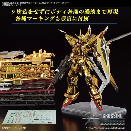 [Pre-Order]ETA:01/2025<br>BANDAI RG 1/144 Gundam SEED DESTINY Akatsuki Gundam (Equipped with Eagle) - Image 9