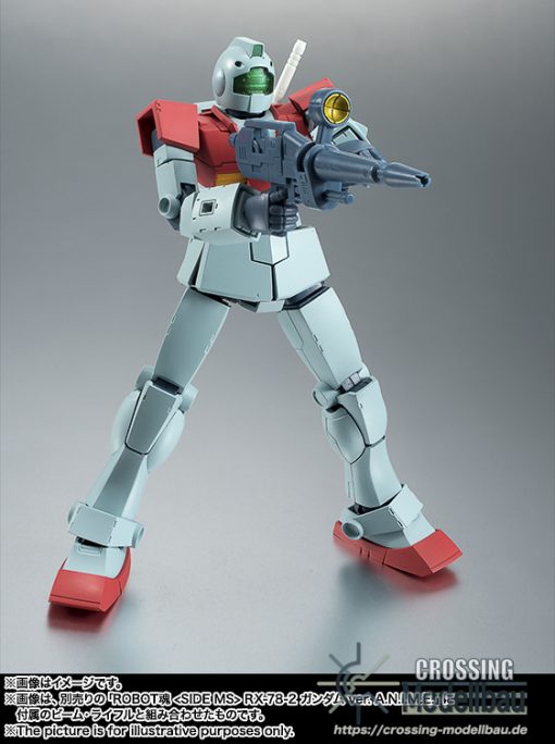 [Pre-Order]ETA:02/2025<br>BANDAI Tamashii Robot Spirits "Mobile Suit Gundam"<SIDE MS> RGM-79 GM ver. A.N.I.M.E. - Image 6