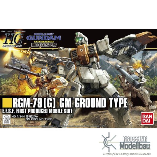 #Coming Soon#ETA:08/2024<br>BANDAI HG 1/144 Mobile Suit Gundam "THE 08th MS TEAM"RGM-79[G] Ground Type