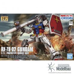 BANDAI HG 1/144 "Mobile Suit Gundam" RX-78-02 Gundam (The Origin version)