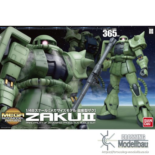[Pre-Order]ETA:09/2024<br>Bandai "Mobile Suit Gundam" Mega Size 1:48 Zaku II