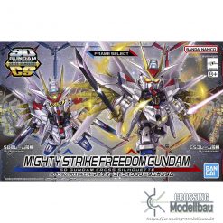 BANDAI "Mobile Suit Gundam SEED FREEDOM" SD Gundam Cross Silhouette Mighty Strike Freedom Gundam