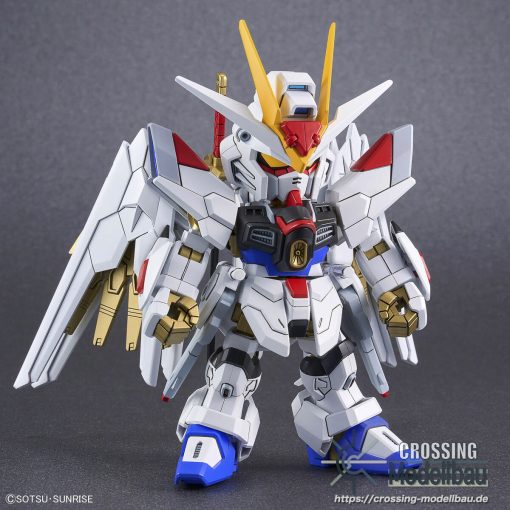 BANDAI "Mobile Suit Gundam SEED FREEDOM" SD Gundam Cross Silhouette Mighty Strike Freedom Gundam - Image 2