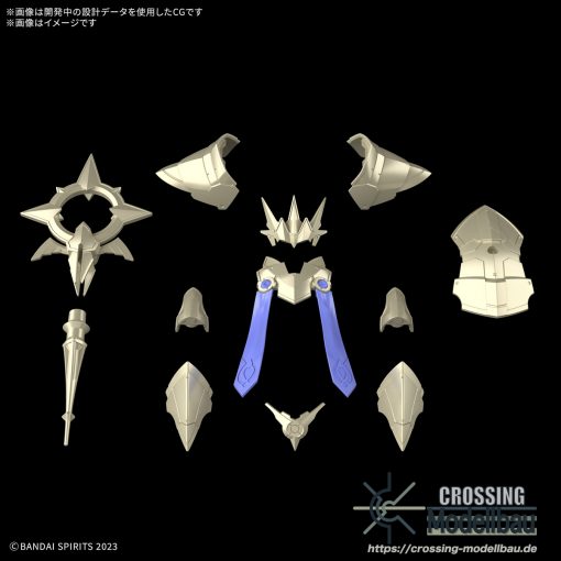 [Pre-Order]ETA:02/2025<br>BANDAI 30MF Model Kit "30 Minutes Fantasy" 30MF Class Up Armor (Liber Bishop)