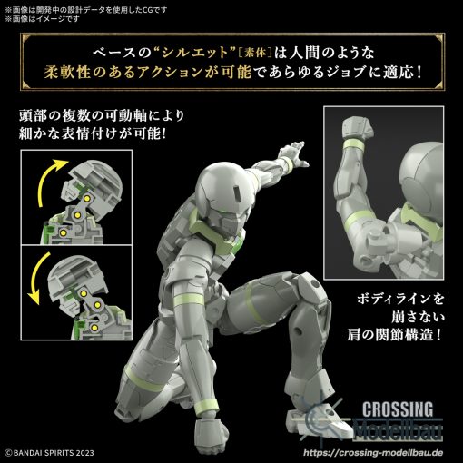 [Pre-Order]ETA:04/2025<br>BANDAI 30MF Model Kit "30 Minutes Fantasy" 30MF Liber Archer - Image 4