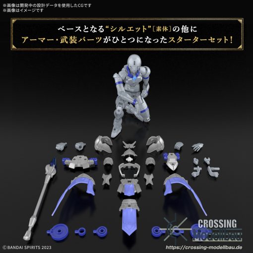 [Pre-Order]ETA:02/2025<br>BANDAI 30MF Model Kit "30 Minutes Fantasy" 30MF Liber Priest - Image 3