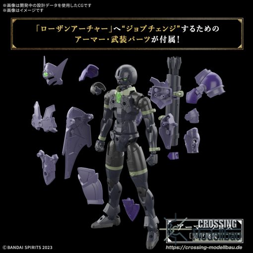 [Pre-Order]ETA:04/2025<br>BANDAI 30MF Model Kit "30 Minutes Fantasy" 30MF Rosan Archer - Image 5
