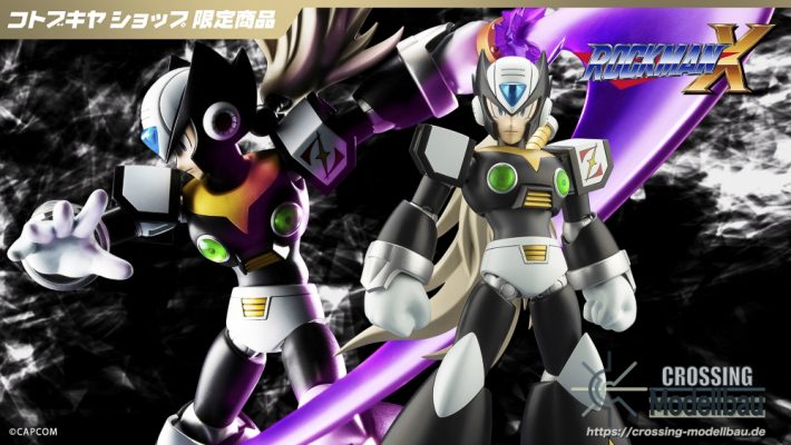 [Pre-Order]ETA:03/2025<br>Kotobukiya Character Plastic Model 1/12 “MEGA MAN X” BLACK ZERO 144mm tall