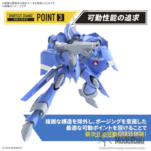 [Pre-Order]ETA:03/2025<br>BANDAI HG 1:100 Model Kit "MACROSS series" YF-22S Sturmvogel II (Maximillian Jenius) - Image 6