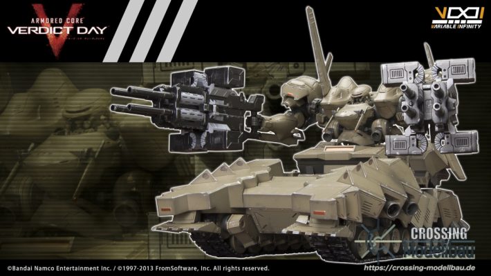 [Pre-Order]ETA:07/2025<br>Kotobukiya “Armored Core V” 1/72 MATSUKAZE mdl.2 for base defense