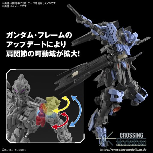 [Pre-Order]ETA:04/2025<br>Bandai MG 1:100 Model Kit "Mobile Suit Gundam Iron-Blooded Orphans" Gundam Vidar - Image 3