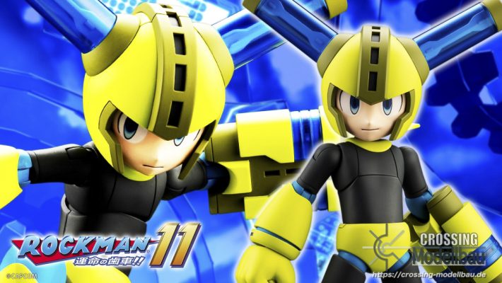 [Pre-Order]ETA:05/2025<br>Kotobukiya Character Plastic Model 1/12 “MEGA MAN 11 Ver.” MEGA MAN Scramble Thunder Ver.