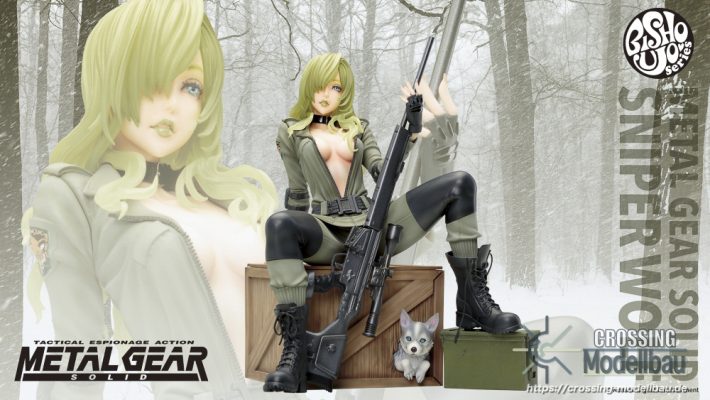 [Pre-Order]ETA:05/2025<br>Kotobukiya "METAL GEAR SOLID" Sniper Wolf Bishoujo Statue