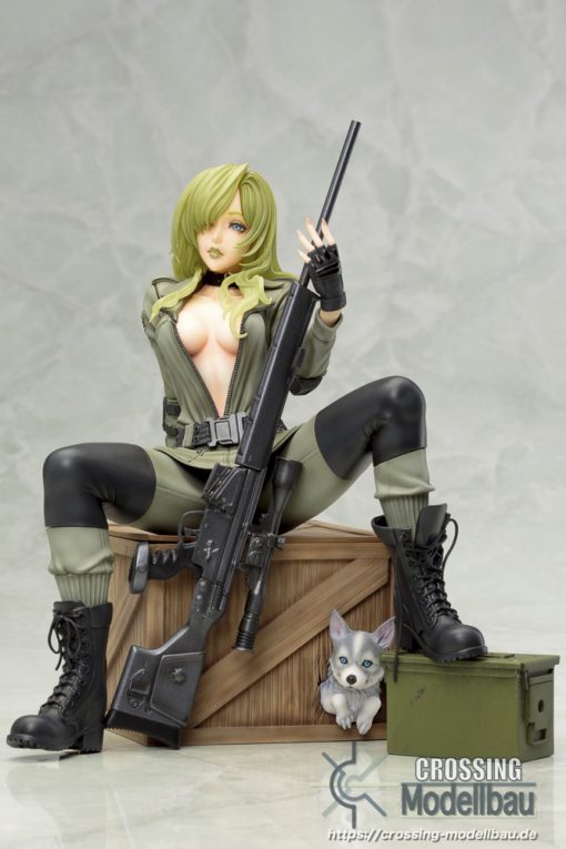 [Pre-Order]ETA:05/2025<br>Kotobukiya "METAL GEAR SOLID" Sniper Wolf Bishoujo Statue - Image 7