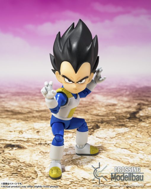 [Pre-Order]ETA:12/2024<br>BANDAI TAMASHII S.H.Figuarts "Dragon Ball" VEGETA (MINI) -DAIMA- - Image 3