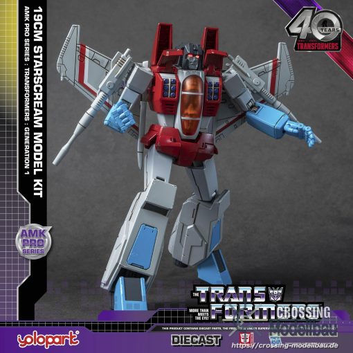 [Pre-Order]ETA:01/2025<br>Yolopark "Transformers: Generation 1" AMK PRO Series - 20cm Starscream Model Kit - - Image 7