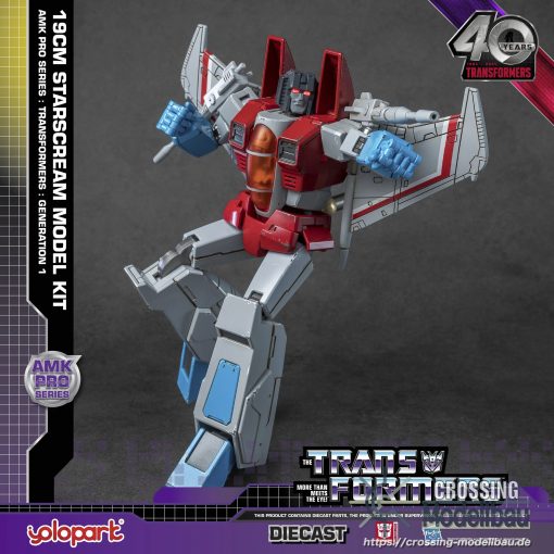 [Pre-Order]ETA:01/2025<br>Yolopark "Transformers: Generation 1" AMK PRO Series - 20cm Starscream Model Kit - - Image 9
