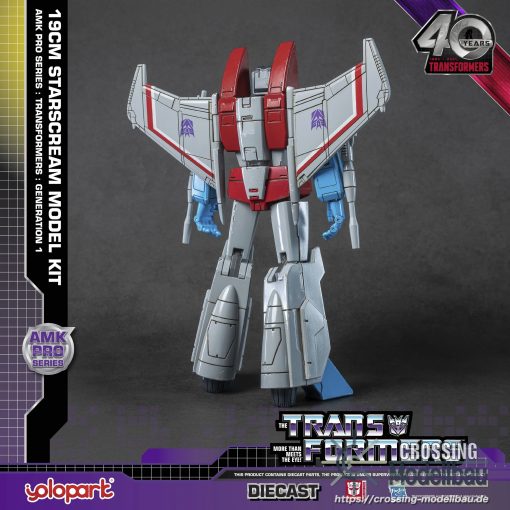 [Pre-Order]ETA:01/2025<br>Yolopark "Transformers: Generation 1" AMK PRO Series - 20cm Starscream Model Kit - - Image 2