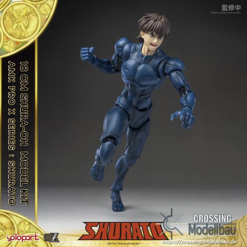 #Coming Soon#ETA:12/2024<br>Yolopark "Legend of Heavenly Sphere Shurato" - 18cm Shurato Hidaka Shura-Oh Model Kit - AMK Pro X Series - Image 6