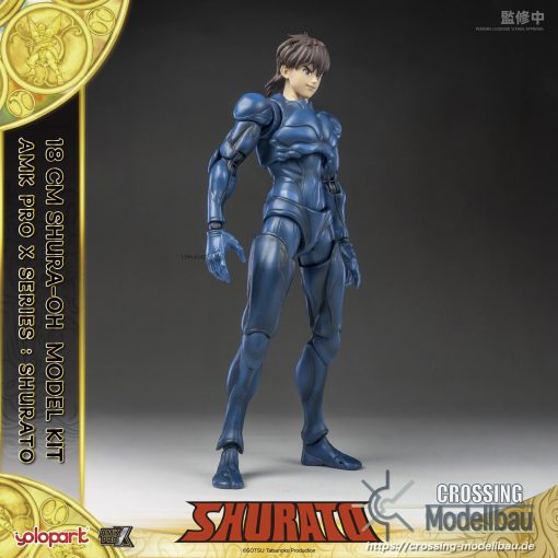 #Coming Soon#ETA:12/2024<br>Yolopark "Legend of Heavenly Sphere Shurato" - 18cm Shurato Hidaka Shura-Oh Model Kit - AMK Pro X Series - Image 5