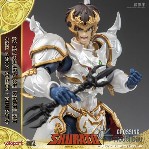 #Coming Soon#ETA:12/2024<br>Yolopark "Legend of Heavenly Sphere Shurato" - 18cm Shurato Hidaka Shura-Oh Model Kit - AMK Pro X Series - Image 11