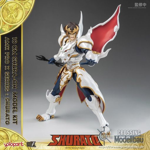 #Coming Soon#ETA:12/2024<br>Yolopark "Legend of Heavenly Sphere Shurato" - 18cm Shurato Hidaka Shura-Oh Model Kit - AMK Pro X Series - Image 9