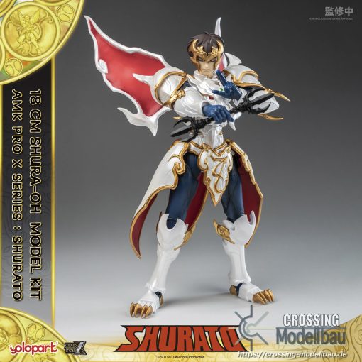 #Coming Soon#ETA:12/2024<br>Yolopark "Legend of Heavenly Sphere Shurato" - 18cm Shurato Hidaka Shura-Oh Model Kit - AMK Pro X Series - Image 10
