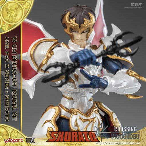 #Coming Soon#ETA:12/2024<br>Yolopark "Legend of Heavenly Sphere Shurato" - 18cm Shurato Hidaka Shura-Oh Model Kit - AMK Pro X Series - Image 12