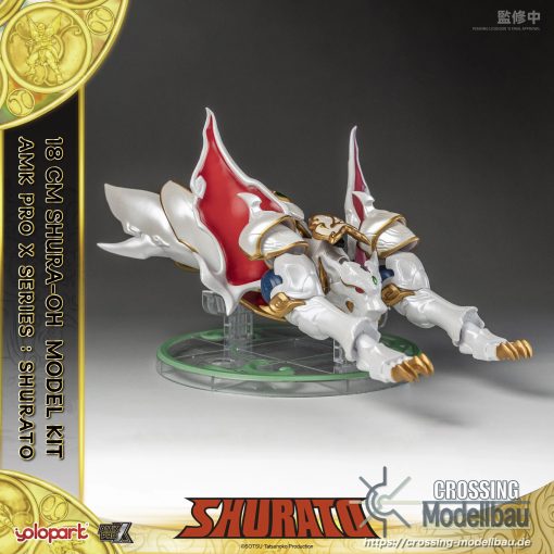 #Coming Soon#ETA:12/2024<br>Yolopark "Legend of Heavenly Sphere Shurato" - 18cm Shurato Hidaka Shura-Oh Model Kit - AMK Pro X Series - Image 13