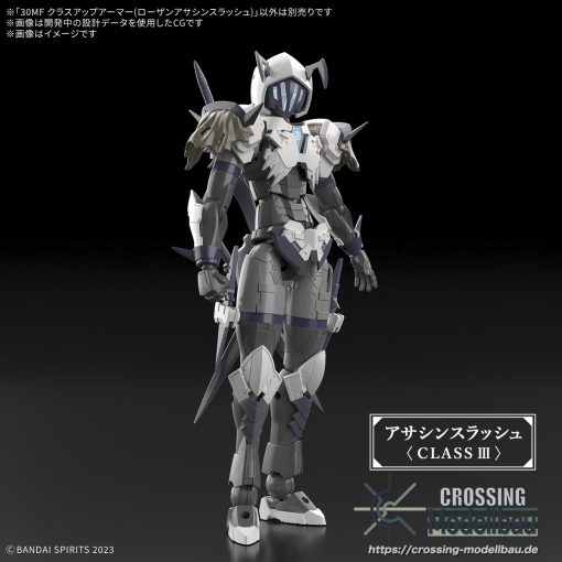 [Pre-Order]ETA:06/2025<br>BANDAI 30MF Model Kit "30 Minutes Fantasy" 30MF Class Up Armor(Rosan Assassin Slash) - Image 3