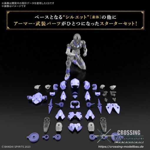 [Pre-Order]ETA:06/2025<br>BANDAI 30MF Model Kit "30 Minutes Fantasy" 30MF Liber Assassin - Image 3