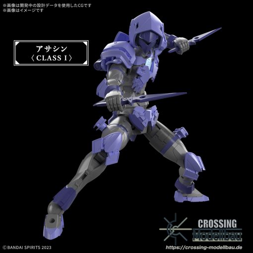 [Pre-Order]ETA:06/2025<br>BANDAI 30MF Model Kit "30 Minutes Fantasy" 30MF Liber Assassin - Image 6