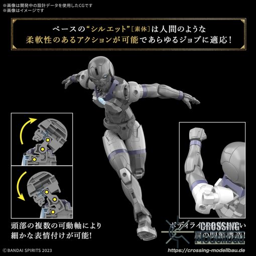 [Pre-Order]ETA:06/2025<br>BANDAI 30MF Model Kit "30 Minutes Fantasy" 30MF Rosan Assassin - Image 4