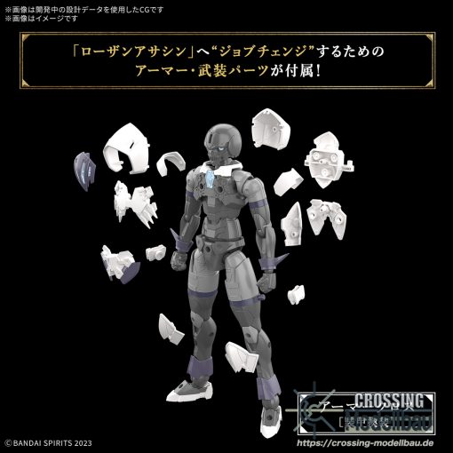 [Pre-Order]ETA:06/2025<br>BANDAI 30MF Model Kit "30 Minutes Fantasy" 30MF Rosan Assassin - Image 5
